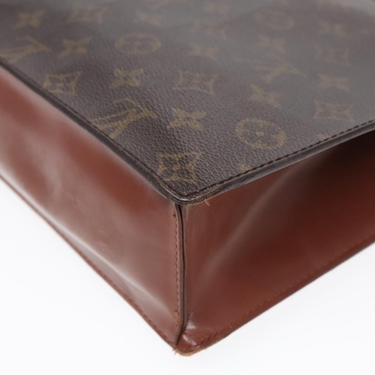 LOUIS VUITTON Monogram Monceau 28 Hand Bag 2way M51185 LV Auth 91965