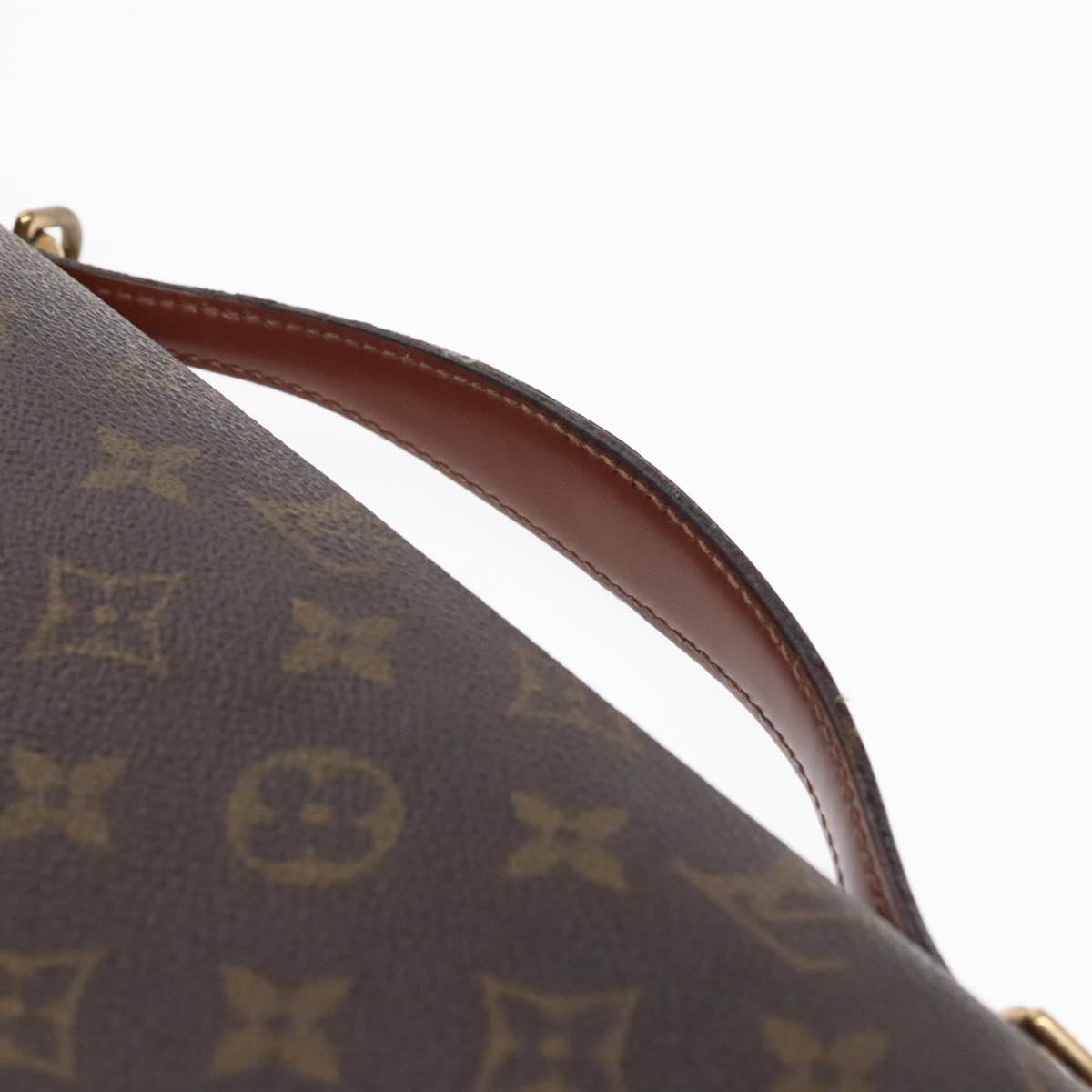 LOUIS VUITTON Monogram Monceau 28 Hand Bag 2way M51185 LV Auth 91965