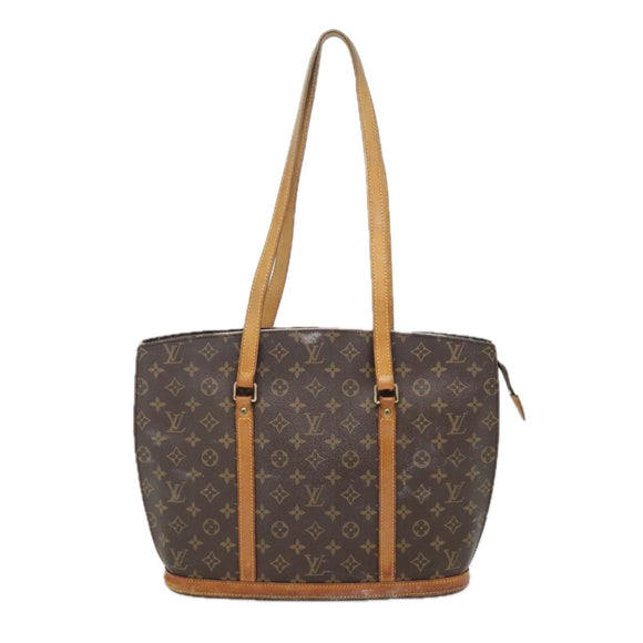 LOUIS VUITTON Monogram Babylone Tragetasche M51102 LV Auth 91968