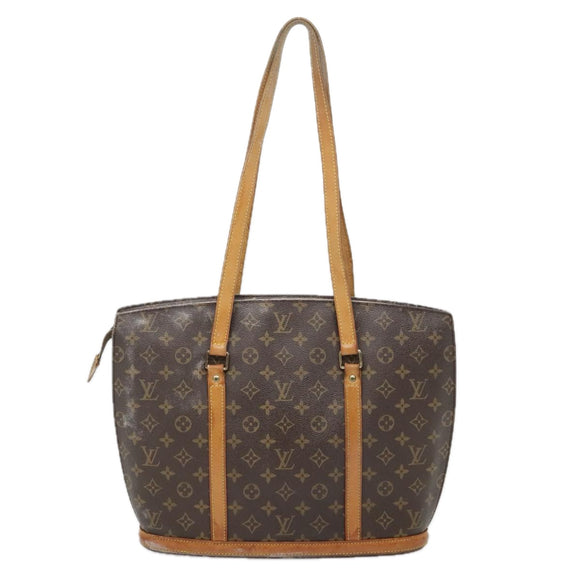 LOUIS VUITTON Monogram Babylone Tragetasche M51102 LV Auth 91968