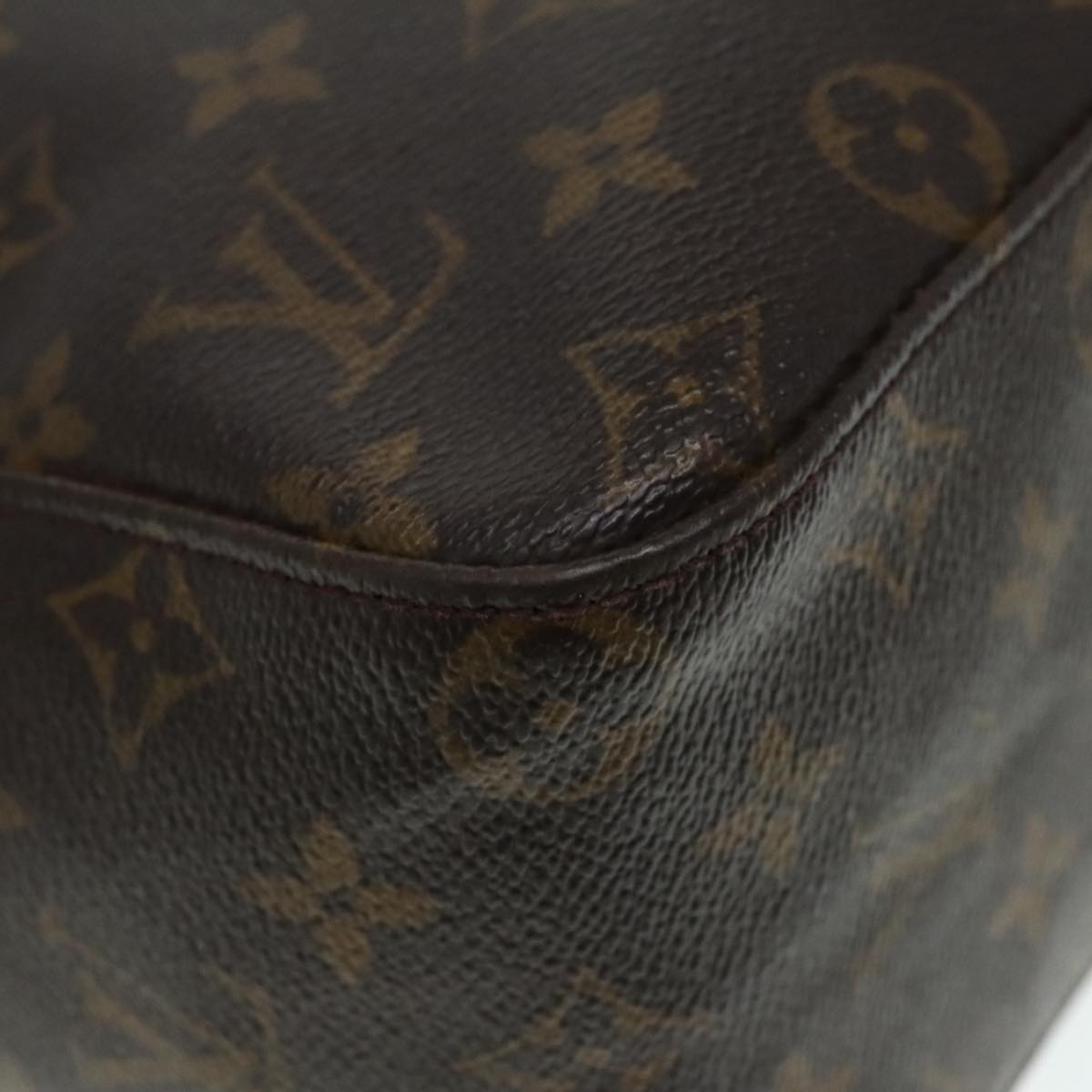 LOUIS VUITTON Monogram Looping GM Shoulder Bag M51145 LV Auth 91973