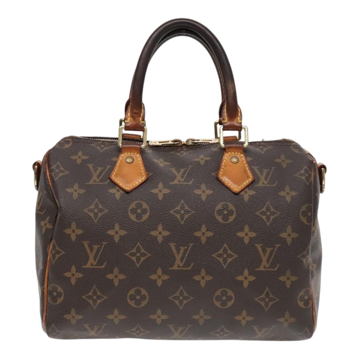 LOUIS VUITTON Monogram Speedy Bandouliere 25 Hand Bag 2way M45948 LV Auth 91983