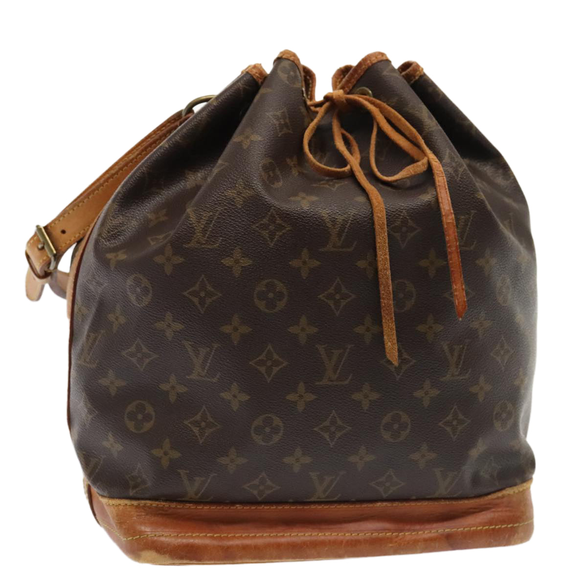 LOUIS VUITTON Monogram Noe Shoulder Bag M42224 LV Auth 91997