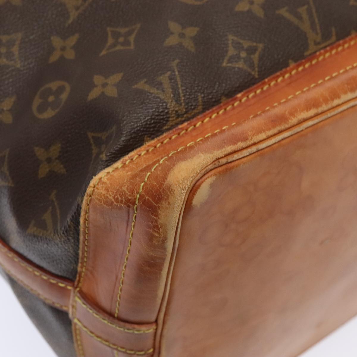 LOUIS VUITTON Monogram Noe Shoulder Bag M42224 LV Auth 91997