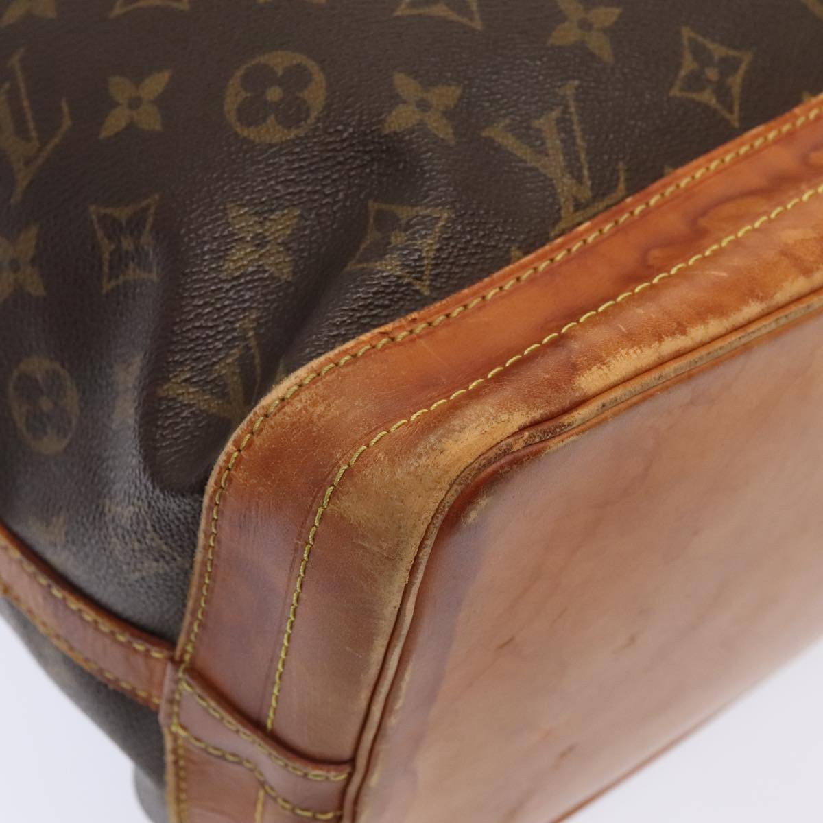 LOUIS VUITTON Monogram Noe Shoulder Bag M42224 LV Auth 91997