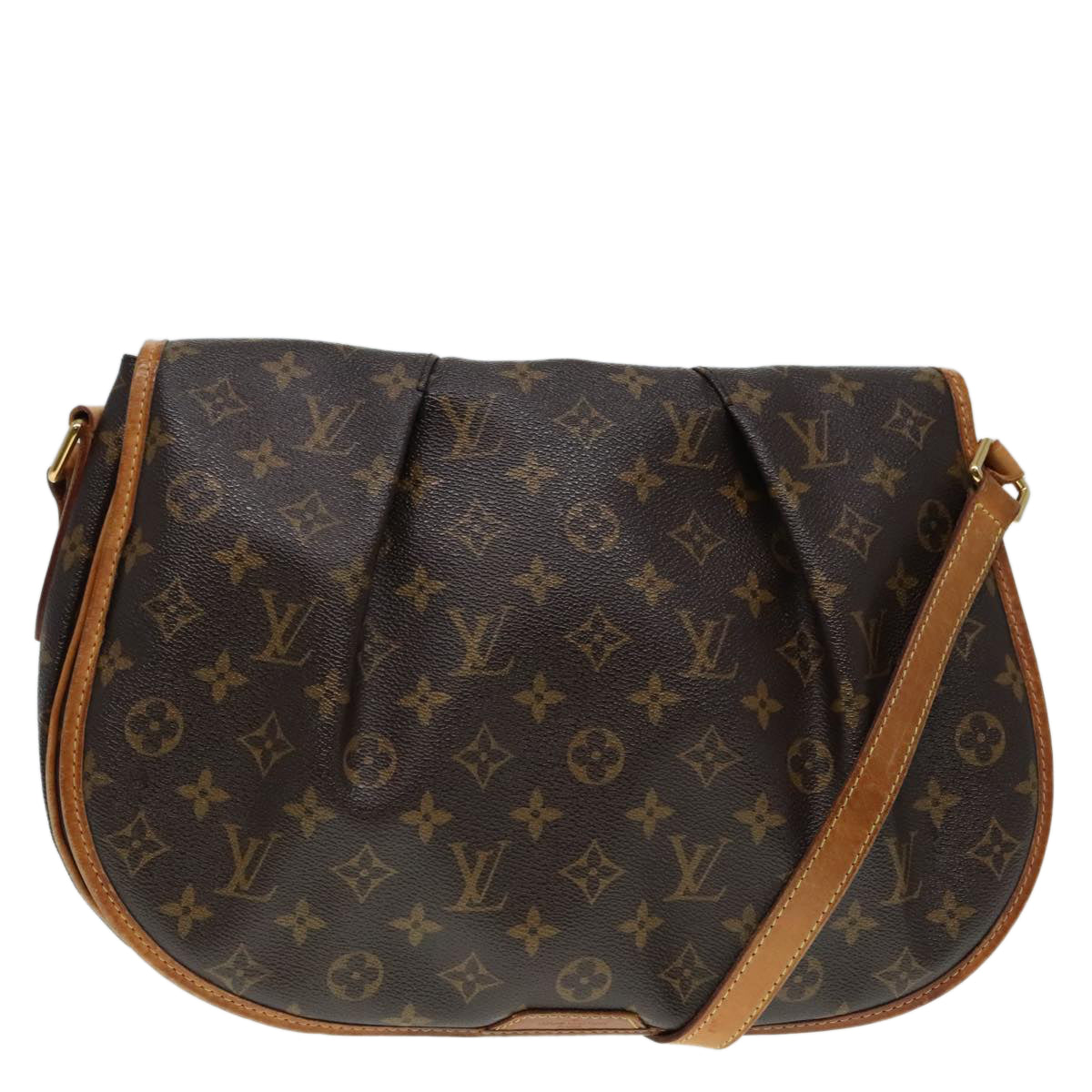 LOUIS VUITTON Monogram Menilmontant MM Shoulder Bag M40473 LV Auth 92001