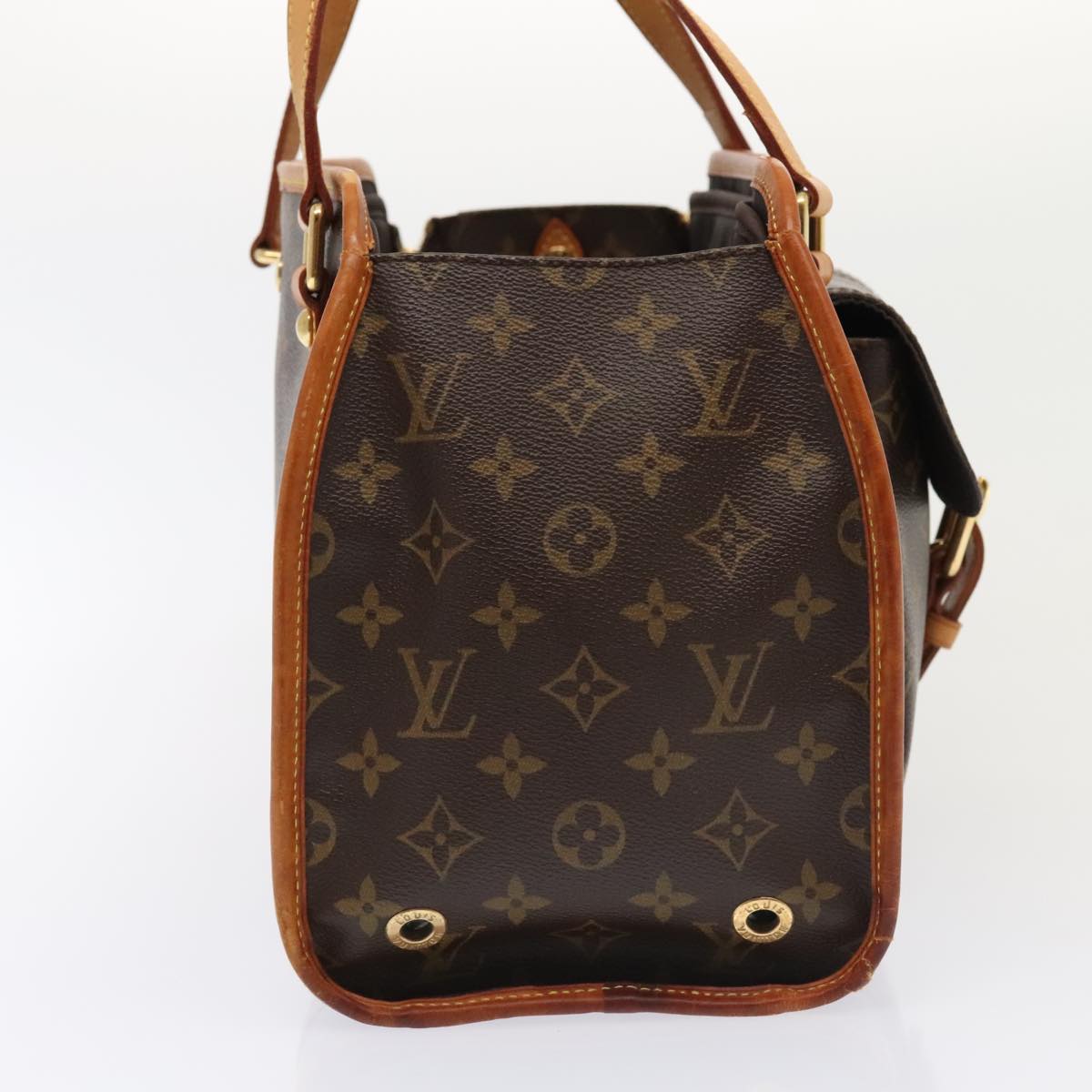 LOUIS VUITTON Monogram Sack Baxter PM Pet Carry M42027 LV Auth 92002