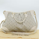 LOUIS VUITTON Monogram Mini Lin Croisette Marina GM Bag 2way M95492 Auth 92003-12
