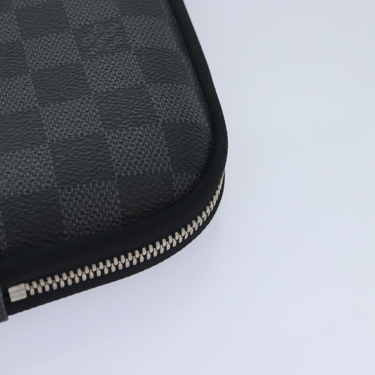 LOUIS VUITTON Damier Graphite Computer Sleeve MM PC Case LV Auth 92011A