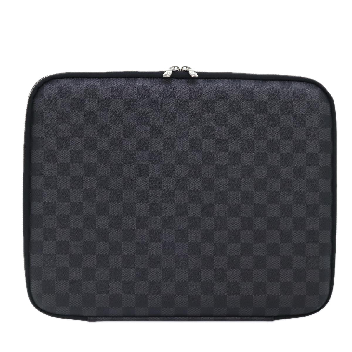 LOUIS VUITTON Damier Graphite Computer Sleeve MM PC Case LV Auth 92011A