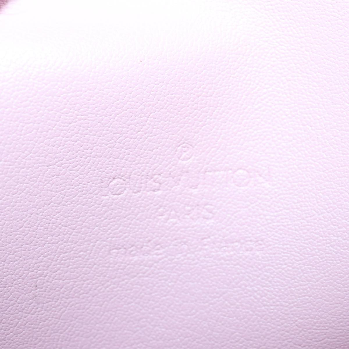 LOUIS VUITTON Vernis Spring Street Hand Bag Marshmallow Pink M91033 Auth 92033