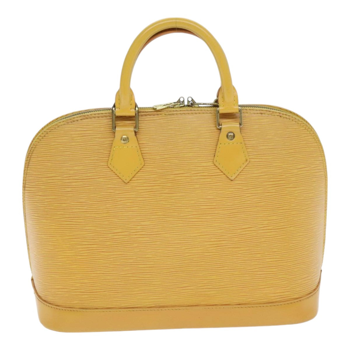 LOUIS VUITTON Epi Alma Hand Bag Yellow M52149 LV Auth 92048 - 0