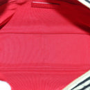 CHANEL Matelasse Chain Shoulder Bag Cotton Black White CC Auth 92066SM-10