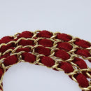 CHANEL Matelasse Chain Shoulder Bag Cotton Black White CC Auth 92066SM-8