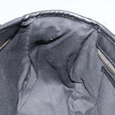 BURBERRY Nova Check Blue Label Chain Hand Bag Wool Gray Auth 92080-18