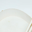 CHANEL Vanity Hand Bag Leather White CC Auth 92088-19