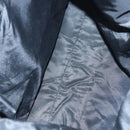 PRADA Hand Bag Nylon Plastic Khaki Black Silver Auth 92115-10