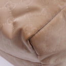 GUCCI GG Nylon Tote Bag Pink Brown Gold 282439 Auth 92132-9