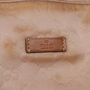 GUCCI GG Nylon Tote Bag Pink Brown Gold 282439 Auth 92132-17