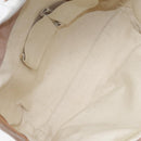 GUCCI GG Nylon Tote Bag Pink Brown Gold 282439 Auth 92132-10