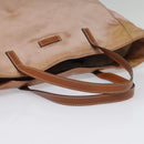 GUCCI GG Nylon Tote Bag Pink Brown Gold 282439 Auth 92132-7