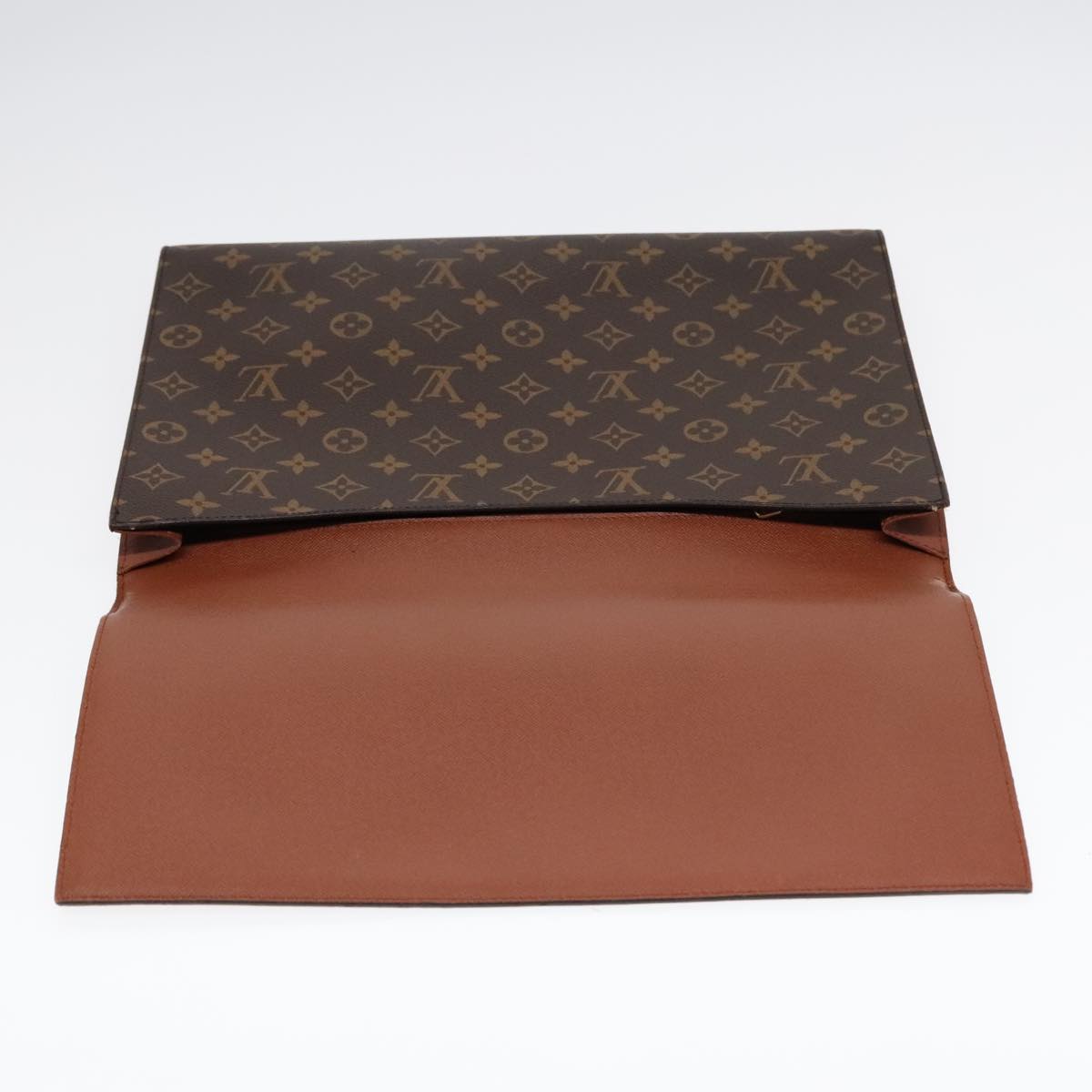 LOUIS VUITTON Monogram Porte Envelope Clutch Bag M51801 LV Auth 92190