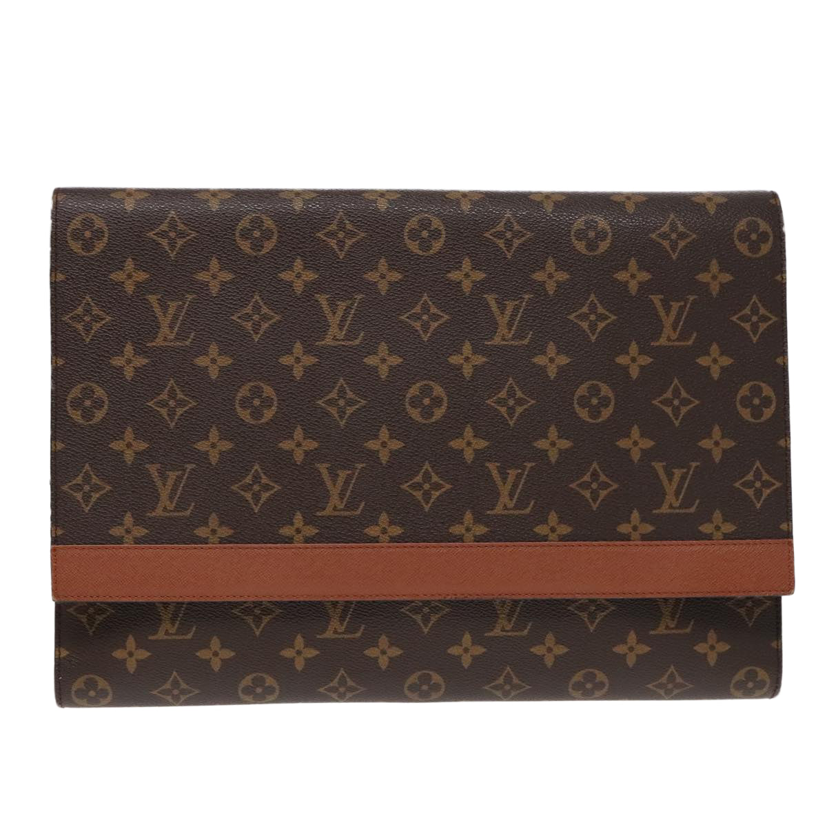 LOUIS VUITTON Monogram Porte Envelope Clutch Bag M51801 LV Auth 92190