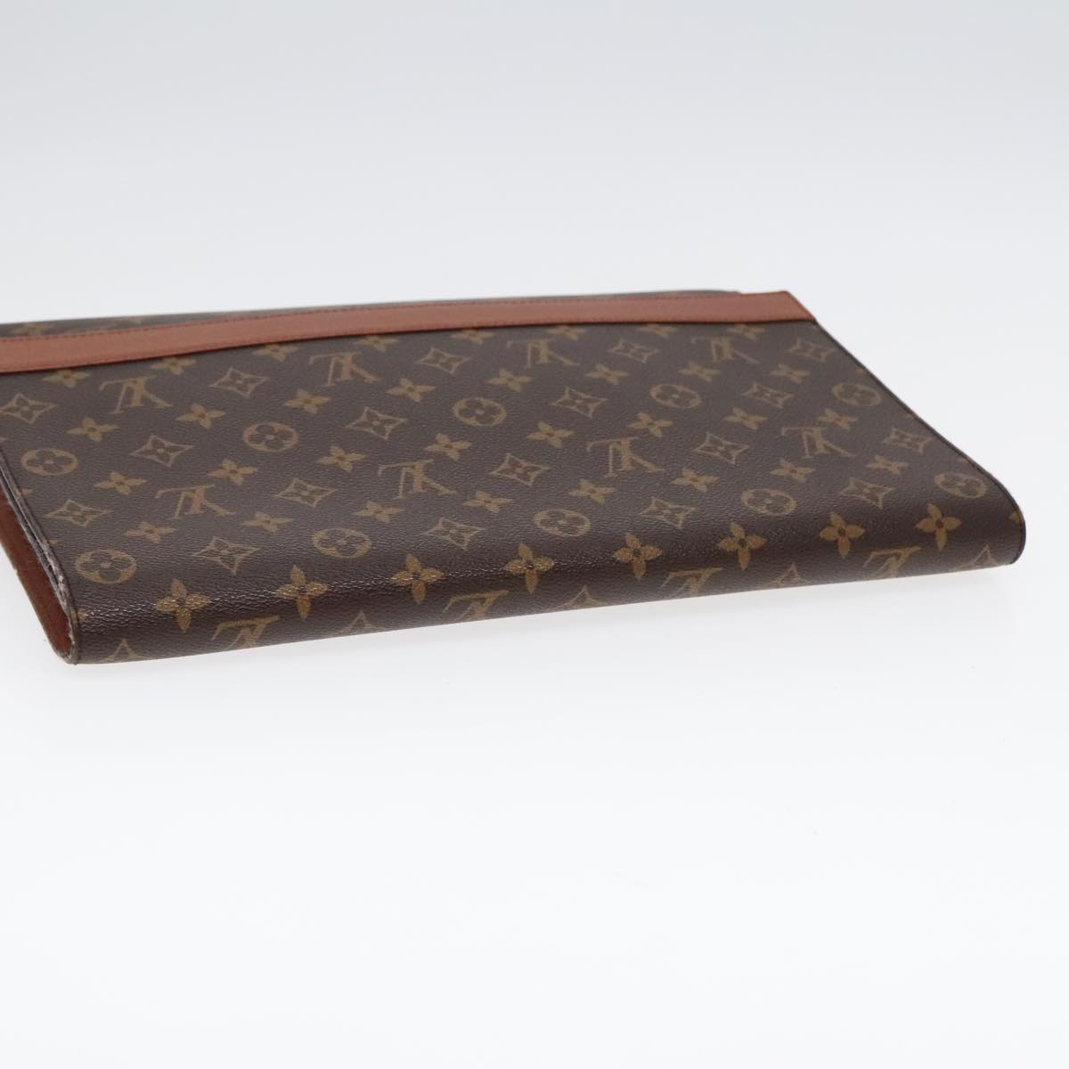 LOUIS VUITTON Monogram Porte Envelope Clutch Bag M51801 LV Auth 92190