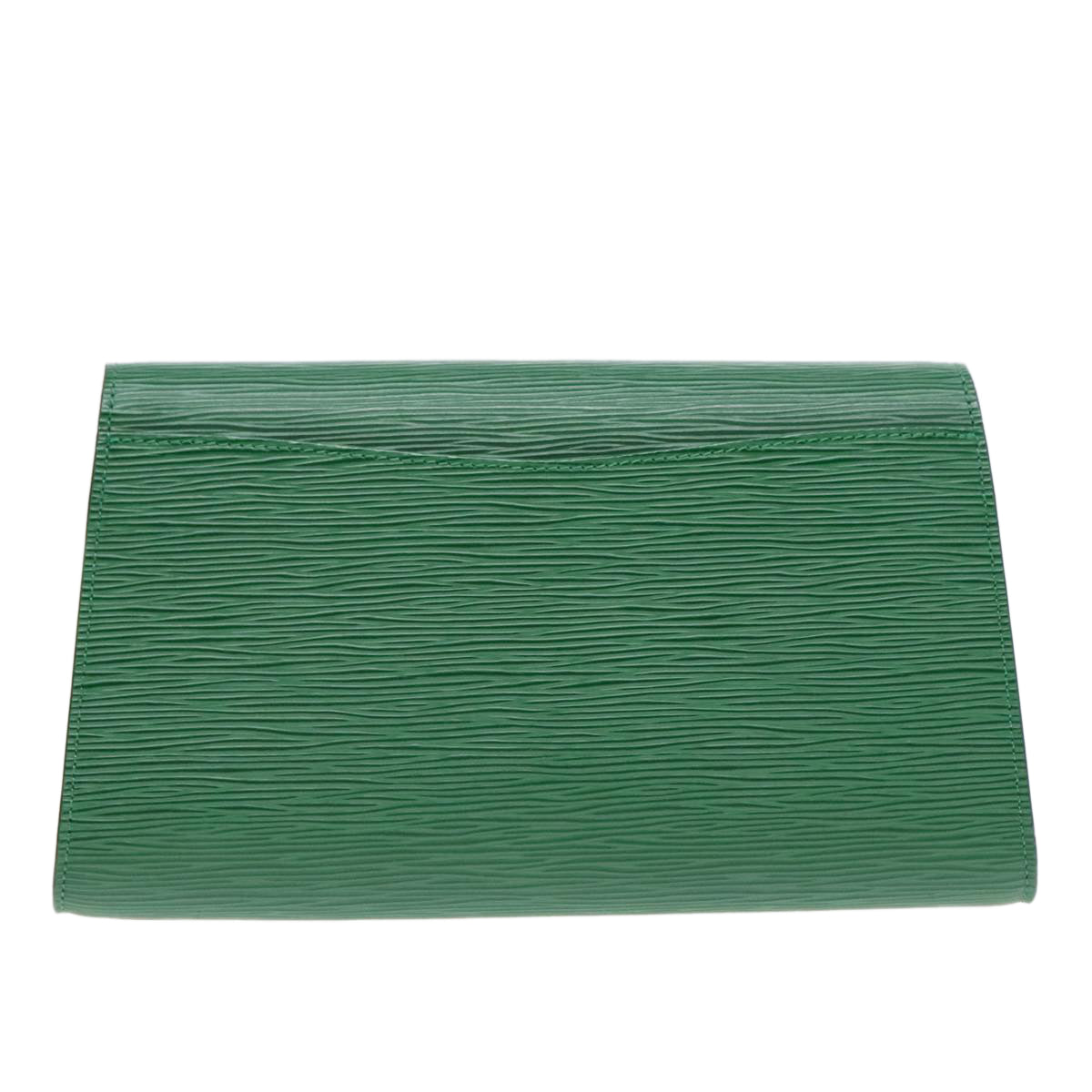 LOUIS VUITTON Epi Art Deco Clutch Bag Green M52634 LV Auth 92192