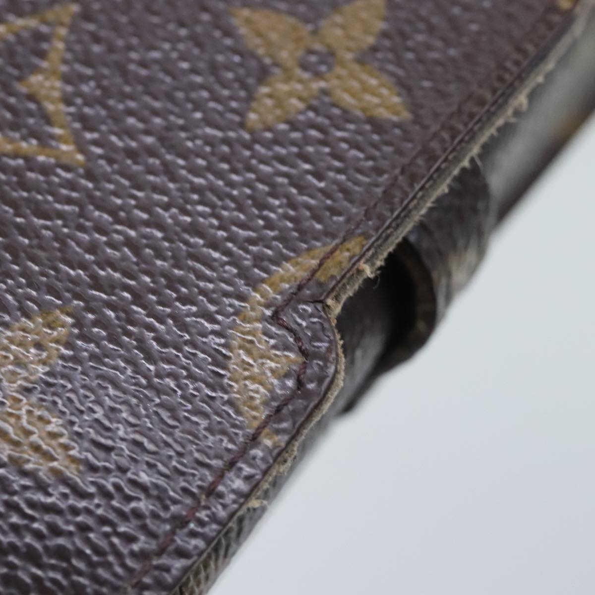 LOUIS VUITTON Monogram Etui Lunette Rabat Glasses Case M62970 LV Auth 92209