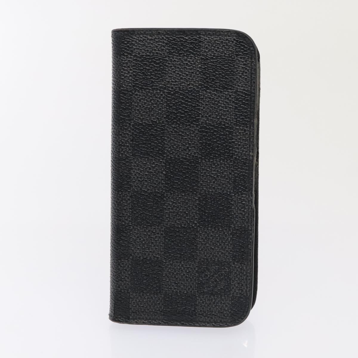 LOUIS VUITTON Monogram Epi Damier Graphite iPhone Case 10set Fuchsia Auth 92210