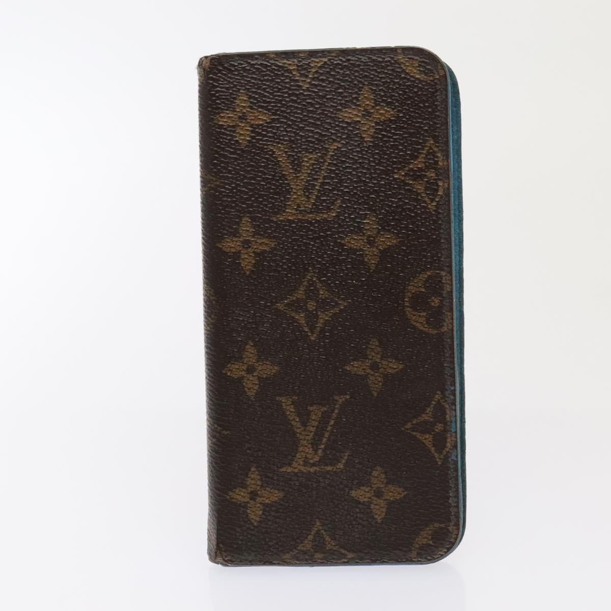 LOUIS VUITTON Monogram Epi Damier Graphite iPhone Case 10set Fuchsia Auth 92210