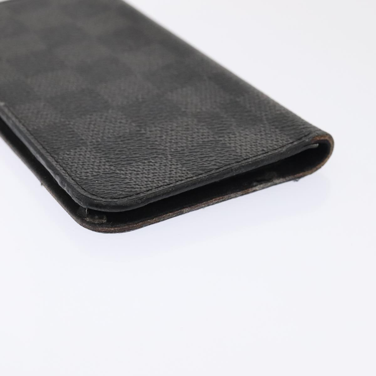 LOUIS VUITTON Monogram Epi Damier Graphite iPhone Case 10set Fuchsia Auth 92210