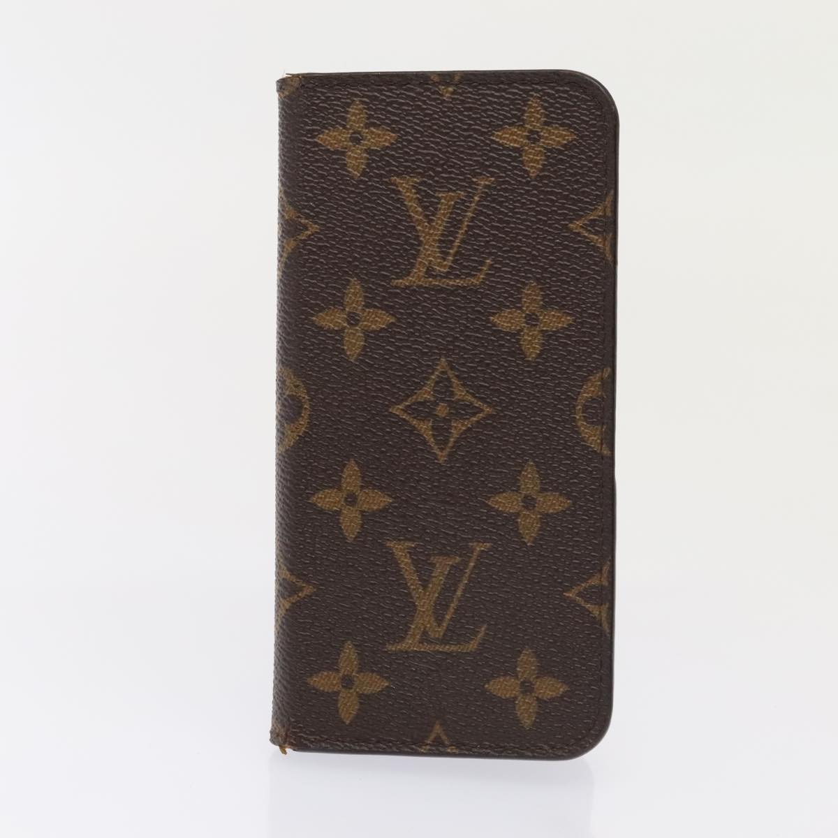 LOUIS VUITTON Monogram Epi Damier Graphite iPhone Case 10set Fuchsia Auth 92210