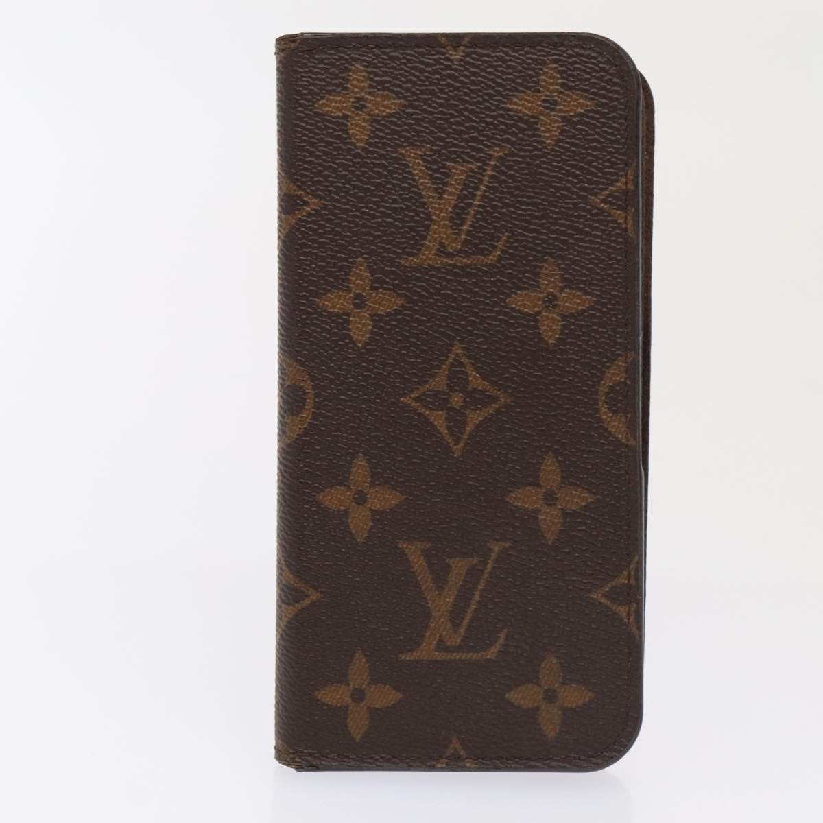 LOUIS VUITTON Monogram Epi Damier Graphite iPhone Case 10set Fuchsia Auth 92210