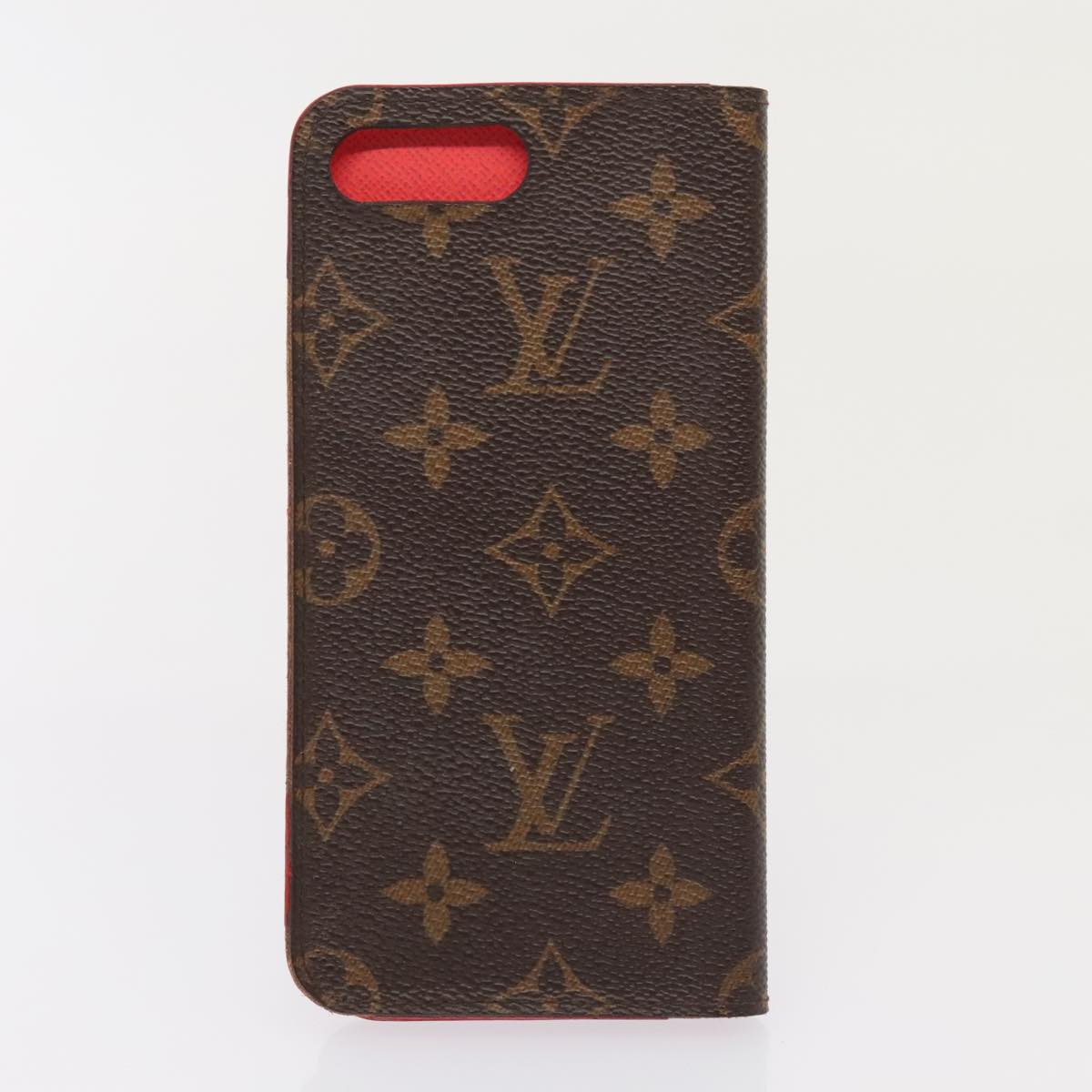 LOUIS VUITTON Monogram Epi Damier Graphite iPhone Case 10set Fuchsia Auth 92210