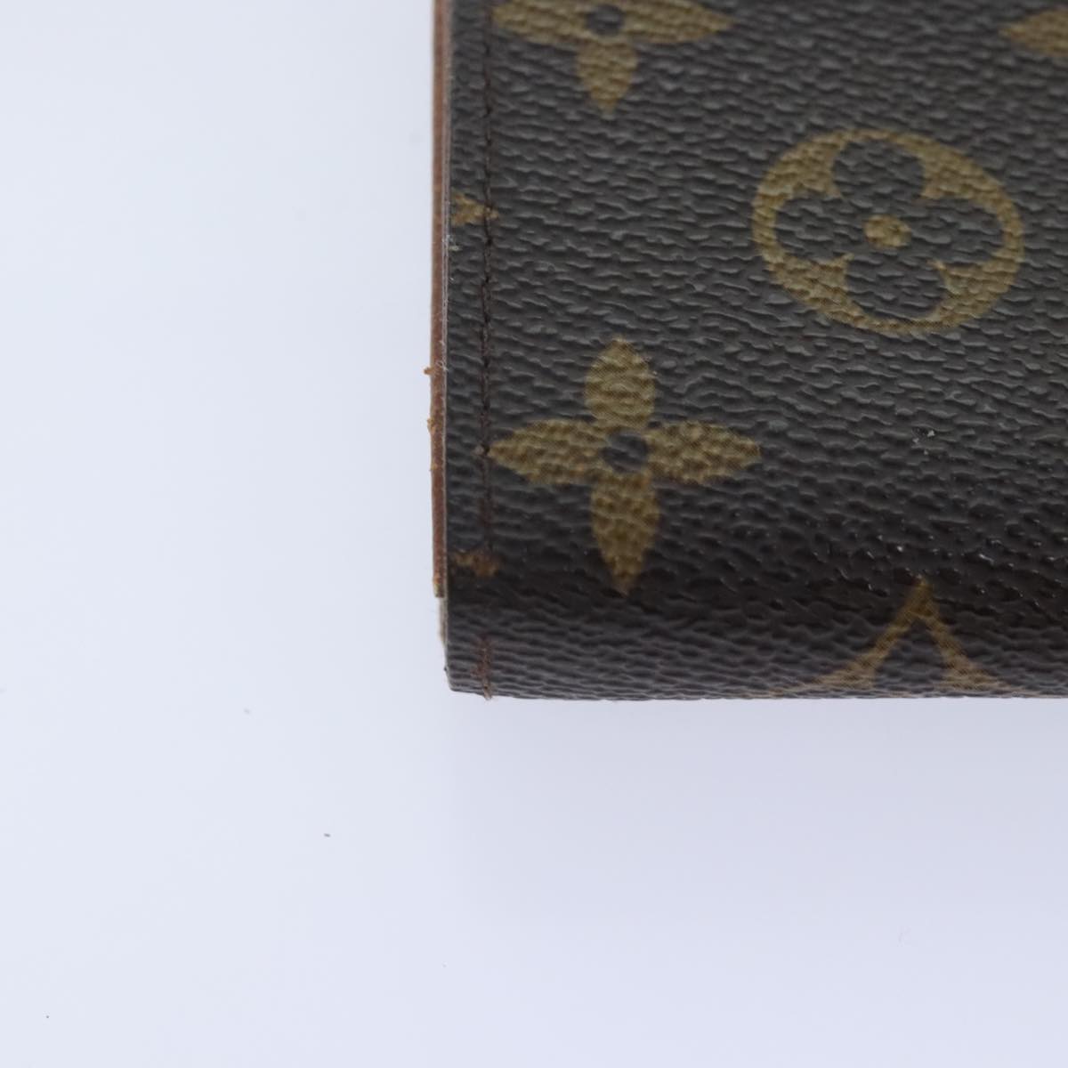 LOUIS VUITTON Monogram Portefeuille Tresol Wallet M61736 LV Auth 92212