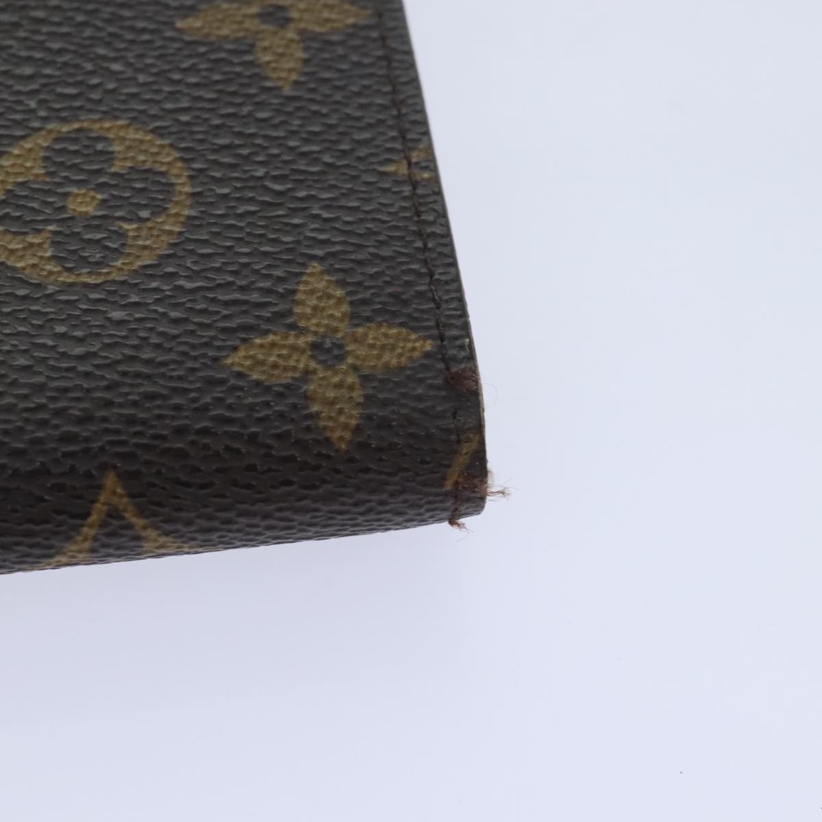 LOUIS VUITTON Monogram Portefeuille Tresol Wallet M61736 LV Auth 92212