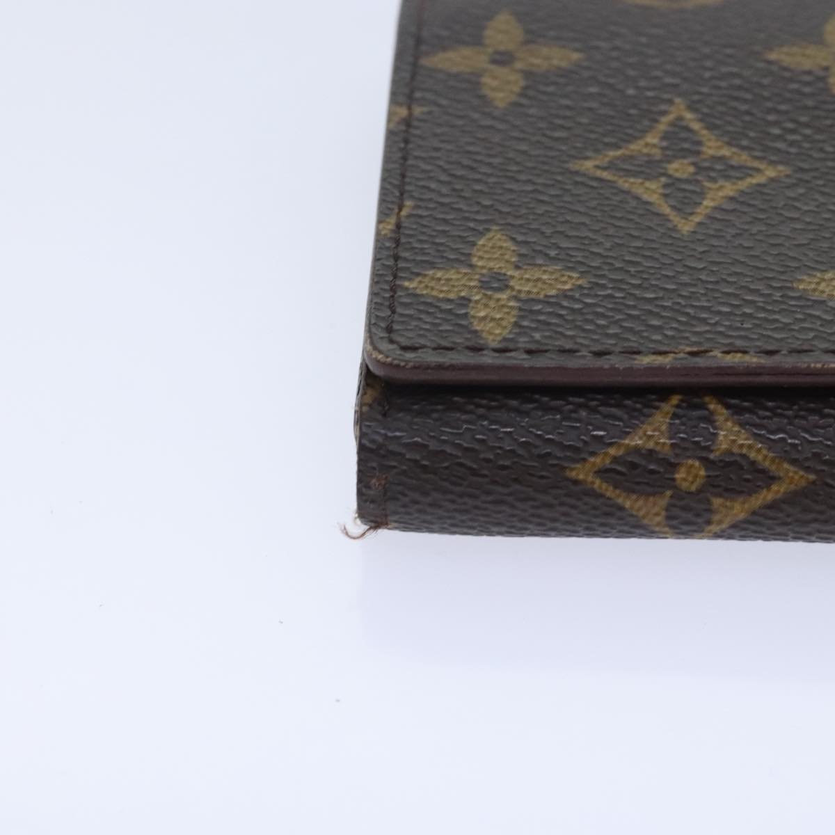 LOUIS VUITTON Monogram Portefeuille Tresol Wallet M61736 LV Auth 92212