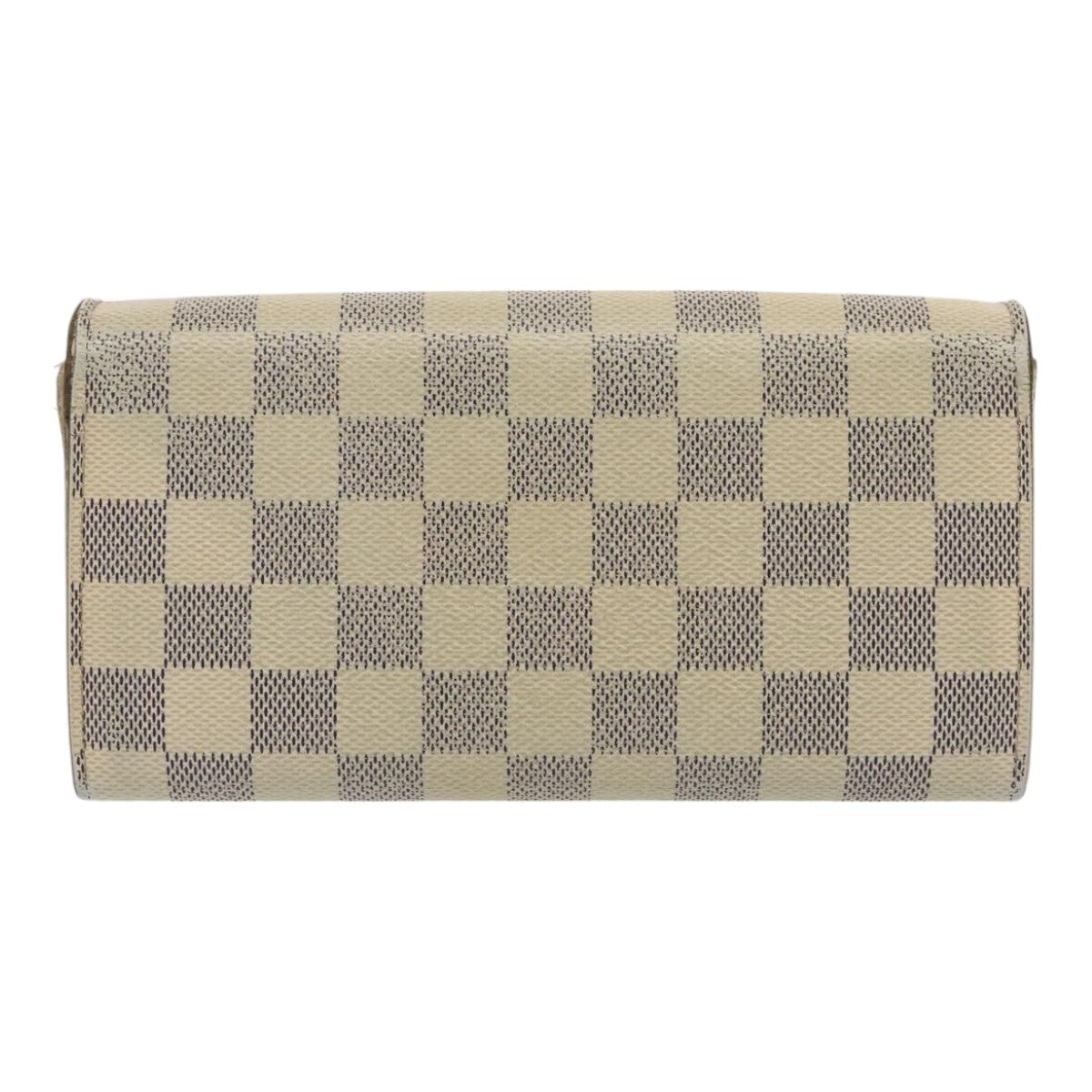 LOUIS VUITTON Damier Azur Portefeuille Sarah Long Wallet N63208 LV Auth 92253 - 0