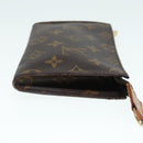 LOUIS VUITTON Monogram Bucket PM Accessory Pouch LV Auth 92276-3
