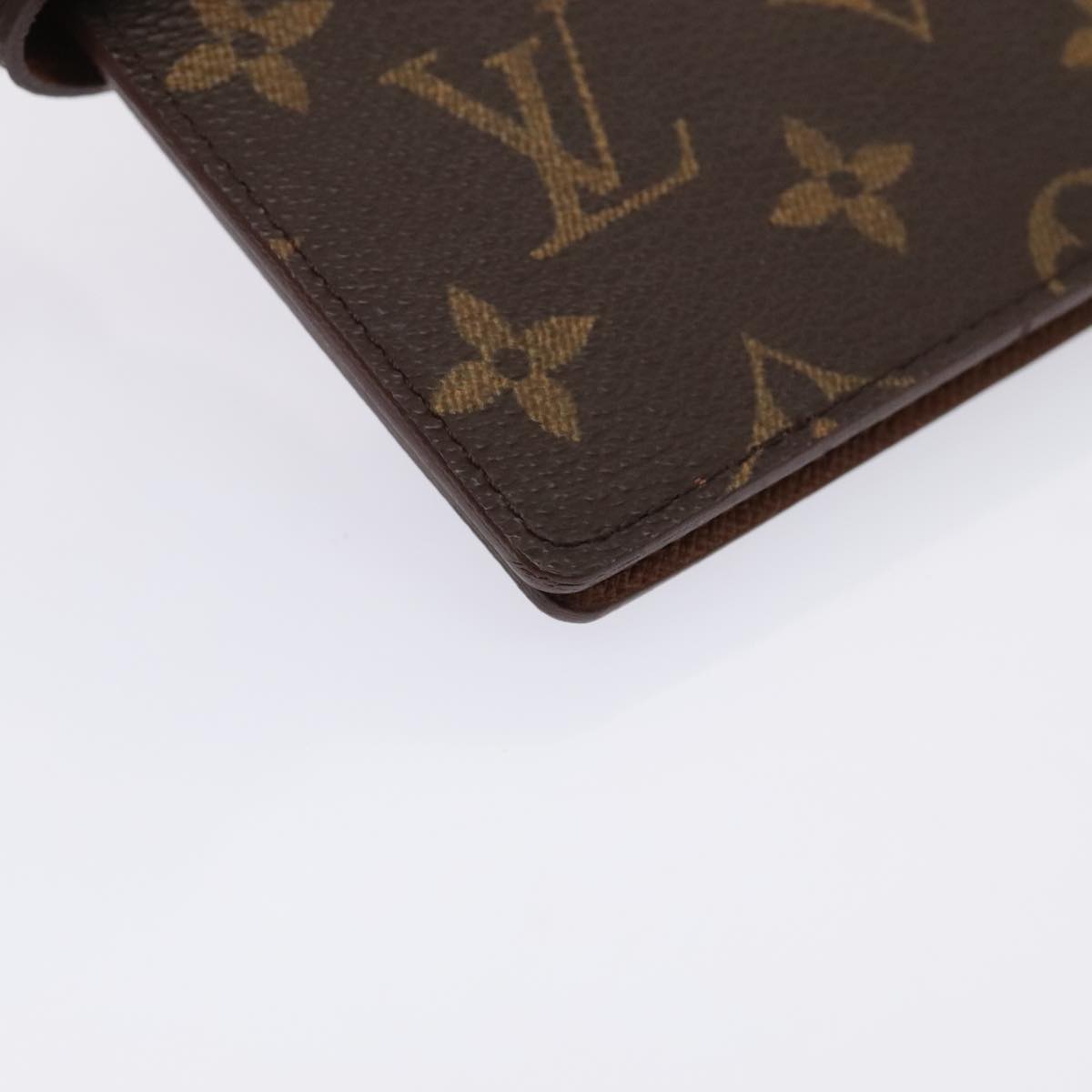 LOUIS VUITTON Monogram Pochette Photo Case M58817 LV Auth 92285