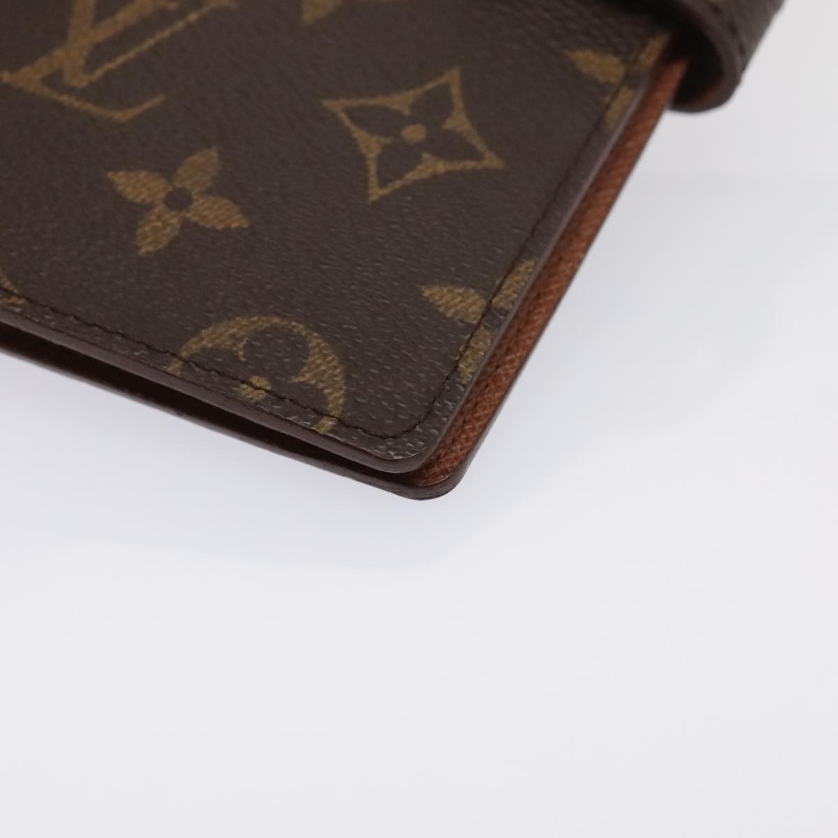 LOUIS VUITTON Monogram Pochette Photo Case M58817 LV Auth 92285