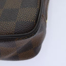 LOUIS VUITTON Damier Ebene Etui Okapi PM Pouch N61738 LV Auth 92311-17