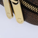 LOUIS VUITTON Damier Ebene Etui Okapi PM Pouch N61738 LV Auth 92311-7