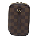 LOUIS VUITTON Damier Ebene Etui Okapi PM Pouch N61738 LV Auth 92311-2