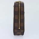 LOUIS VUITTON Damier Ebene Etui Okapi PM Pouch N61738 LV Auth 92311-3