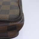 LOUIS VUITTON Damier Ebene Etui Okapi PM Pouch N61738 LV Auth 92311-15