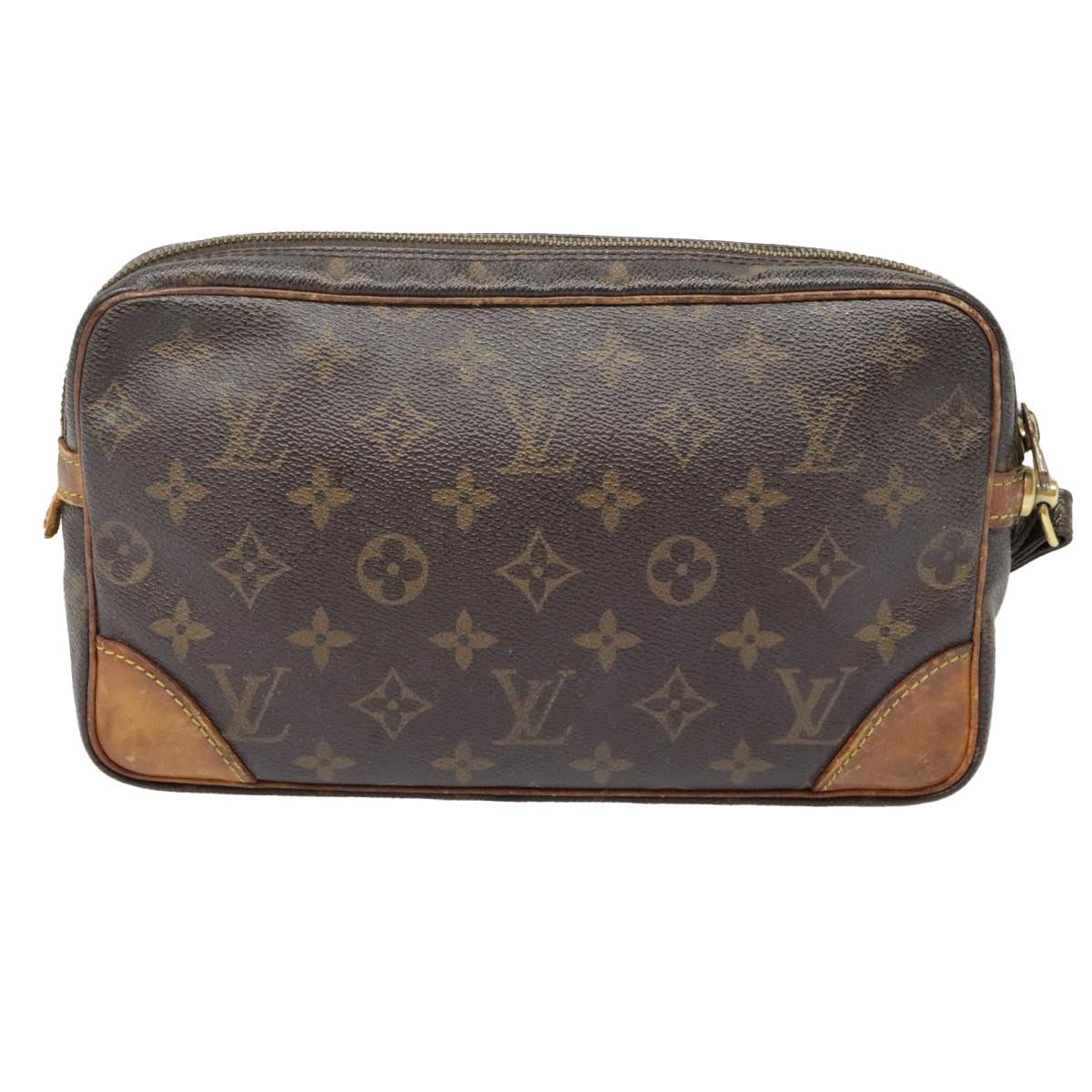 LOUIS VUITTON Monogram Marly Dragonne GM Clutch Bag M51825 LV Auth 92319 - 0