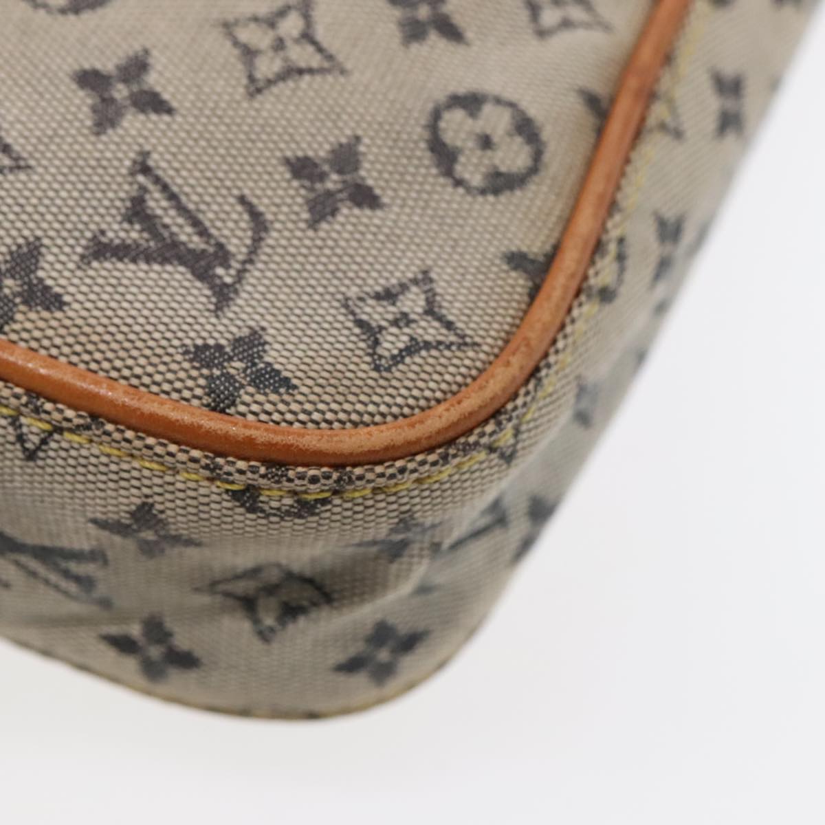 LOUIS VUITTON Monogram Mini Juliet MM Shoulder Bag Blue M92004 LV Auth 92320